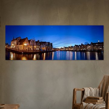 Panorama of the Spaarne in Haarlem - March 03