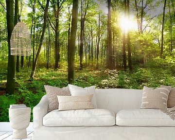 wild forest by Günter Albers