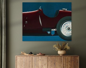 Alfa Romeo 8c 1935 zijde van Jan Keteleer