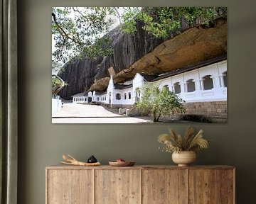 Dambulla tempel in Sri Lanka van Gert-Jan Siesling