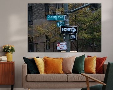 Straatnaamborden in New York van Gert-Jan Siesling