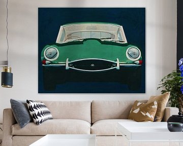 Jaguar E-Type 1960 Vorderseite