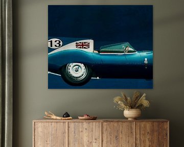 Jaguar Type D 1956 Rechterkantdeel van Jan Keteleer