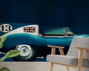 Jaguar Type D 1956 Rechterkantdeel van Jan Keteleer