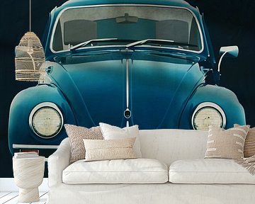 Volkswagen Käfer Limousine 1972 Vorderseite von Jan Keteleer