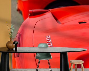 Ferrari 458 Spider sportwagen achteraanzicht van Sjoerd van der Wal Fotografie