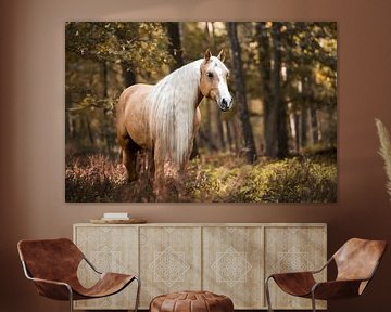 Quarter Horse im Herbst von Lotte van Alderen