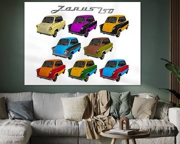 Zündapp Janus 250 in alle kleuren van aRi F. Huber