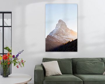 Das Matterhorn in der Schweiz von Werner Dieterich