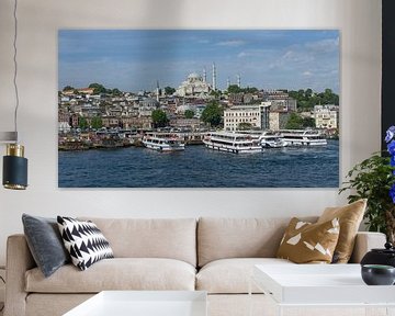 Istanbul, vue du Bosphore sur Niels Maljaars