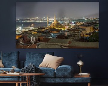 Istanbul at night by Niels Maljaars