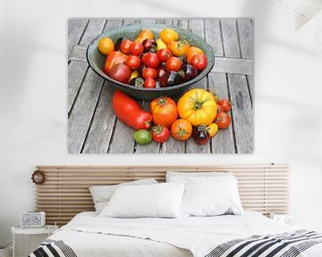 Veel verschillende tomatenrassen van Karina Baumgart