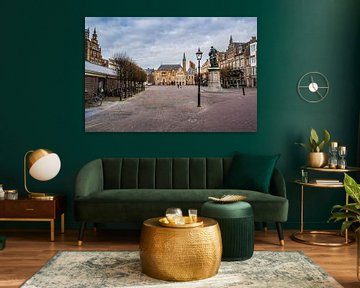 Blick auf das Haarlemer Rathaus | Stille von ErikJan Braakman