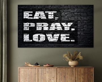 Eat, pray, love by Günter Albers