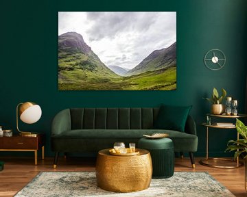 Schottische Landschaft (Glencoe) von Sharona Sprong