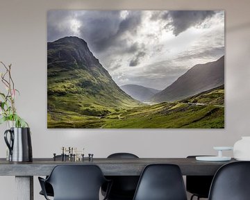 Schots landschap (Glencoe) van Sharona Sprong