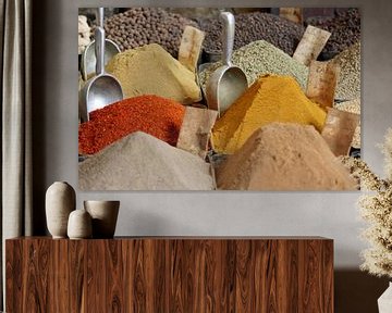 Moroccan spices by Gert-Jan Siesling