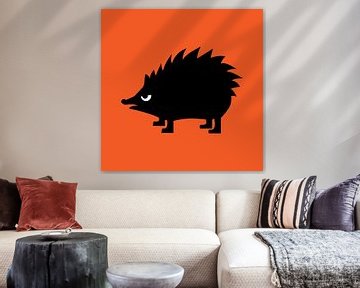 Angry Animals - Hedgehog by > VrijFormaat <