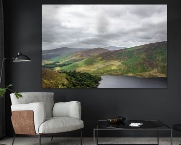 Lake Lough Tay in Ireland by Mickéle Godderis