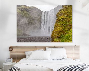 Skógafoss van Cor de Bruijn