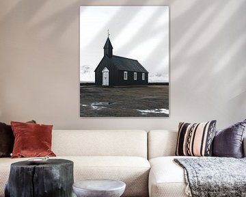 Église noire en Islande (Búðakirkja)