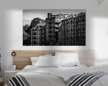 Industrial Mistley In Black & White von Urban Photo Lab