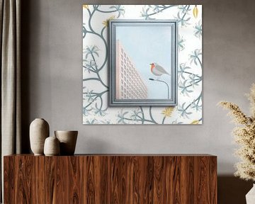 Paintings of City Birds van Marja van den Hurk