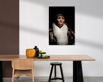 Porträt einer Nenet-Frau von Milene van Arendonk