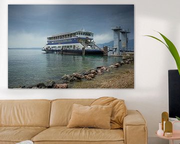 Ferry Lake Garda by Thomas Boelaars