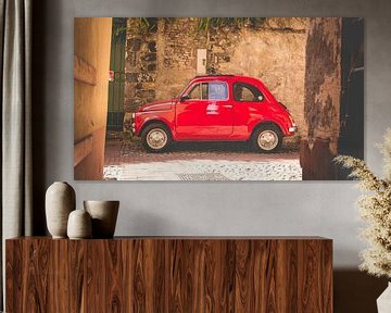 Fiat 500 in Italië van Bas de Glopper