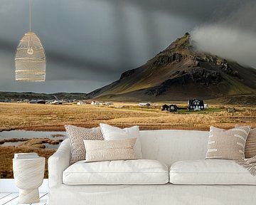 Arnarstapi op het schiereiland Snaefellsnes, IJsland