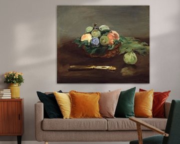 Korb mit Obst, Édouard Manet