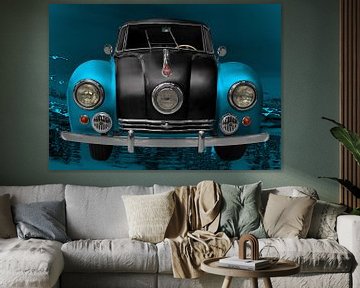 Tatra 87 in blauw &amp; zwart van aRi F. Huber