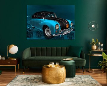 Tatra 87 in blauw &amp; zwart van aRi F. Huber