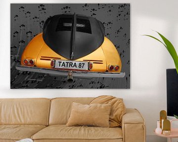 Tatra 87 in geel &amp; zwart van aRi F. Huber