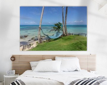 Hammock on an island paradise by Reis Genie