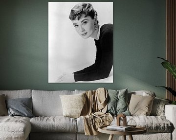 Audrey Hepburn, Sabrina, 1954 van Bridgeman Images
