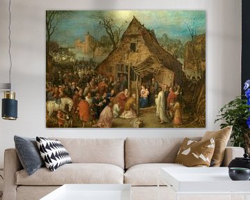 Aanbidding door de koningen, Jan Brueghel de Oude