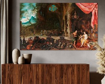 Venus in de Smederij van Vulcan, Hendrick van Balen, Jan Brueghel de Jonge