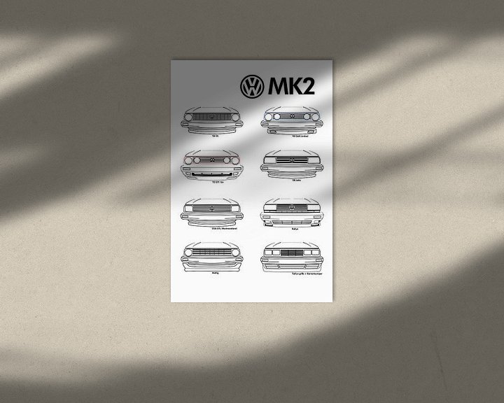 Sfeerimpressie: Volkswagen Golf mk2 van Otof Fotografie