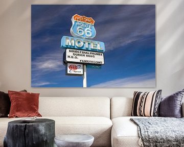 Historic Route 66 Motel in  Seligman, Arizona van Henk Meijer Photography
