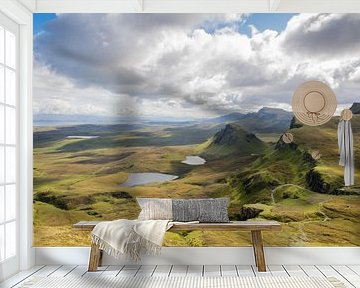 Buitenaards landschap op Isle of Skye in Schotland van Reis Genie