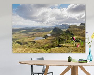 Buitenaards landschap op Isle of Skye in Schotland van Reis Genie