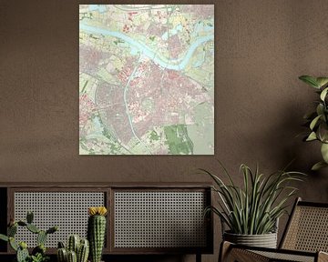 Karte von Nijmegen