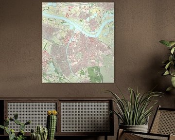 Kaart van Nijmegen