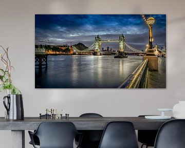 London - Tower Bridge - Thames by Rene Siebring