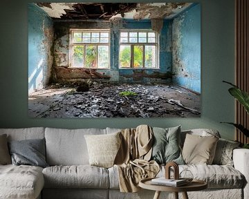 Tropical View in Decay. by Roman Robroek
