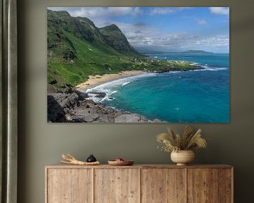 Le point de vue de Makapu'u sur Oahu sur Reis Genie