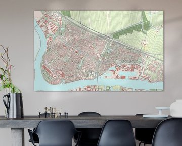 Kaart van Papendrecht