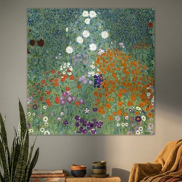 Jardin de fleurs, Gustav Klimt